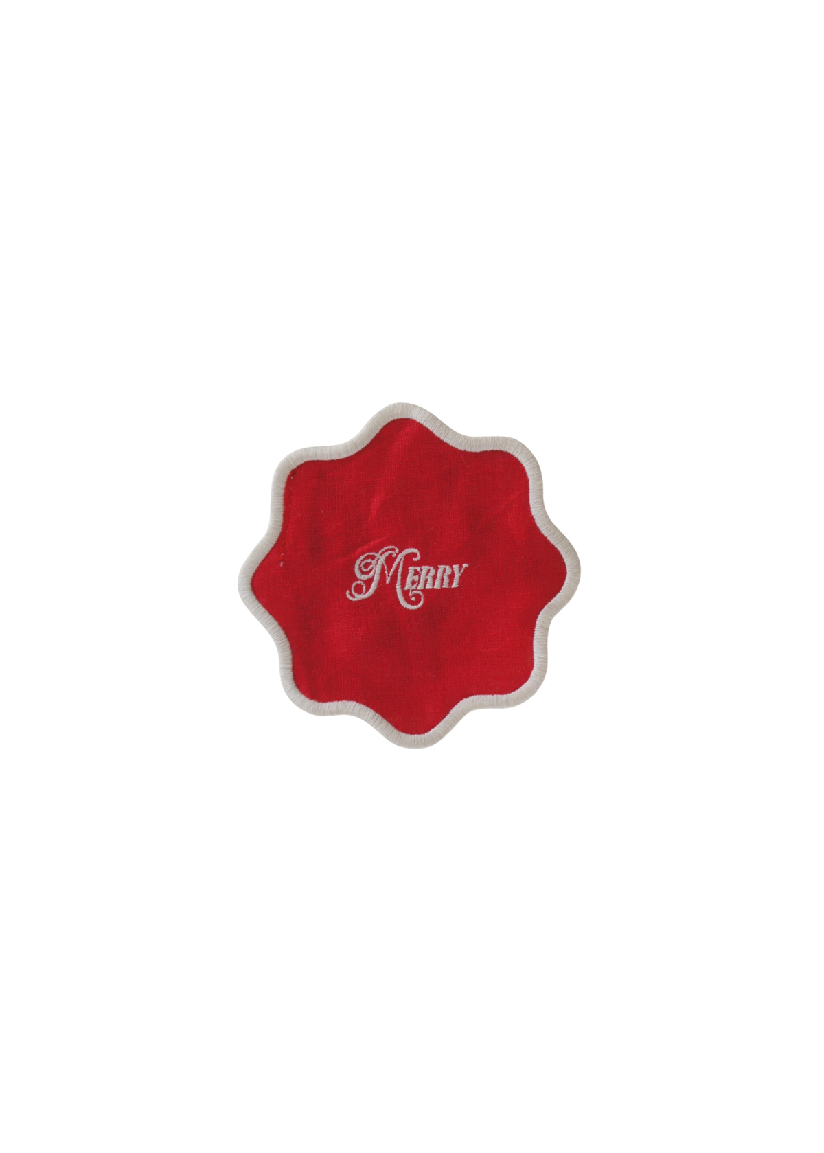 Christmas Coaster — Merry