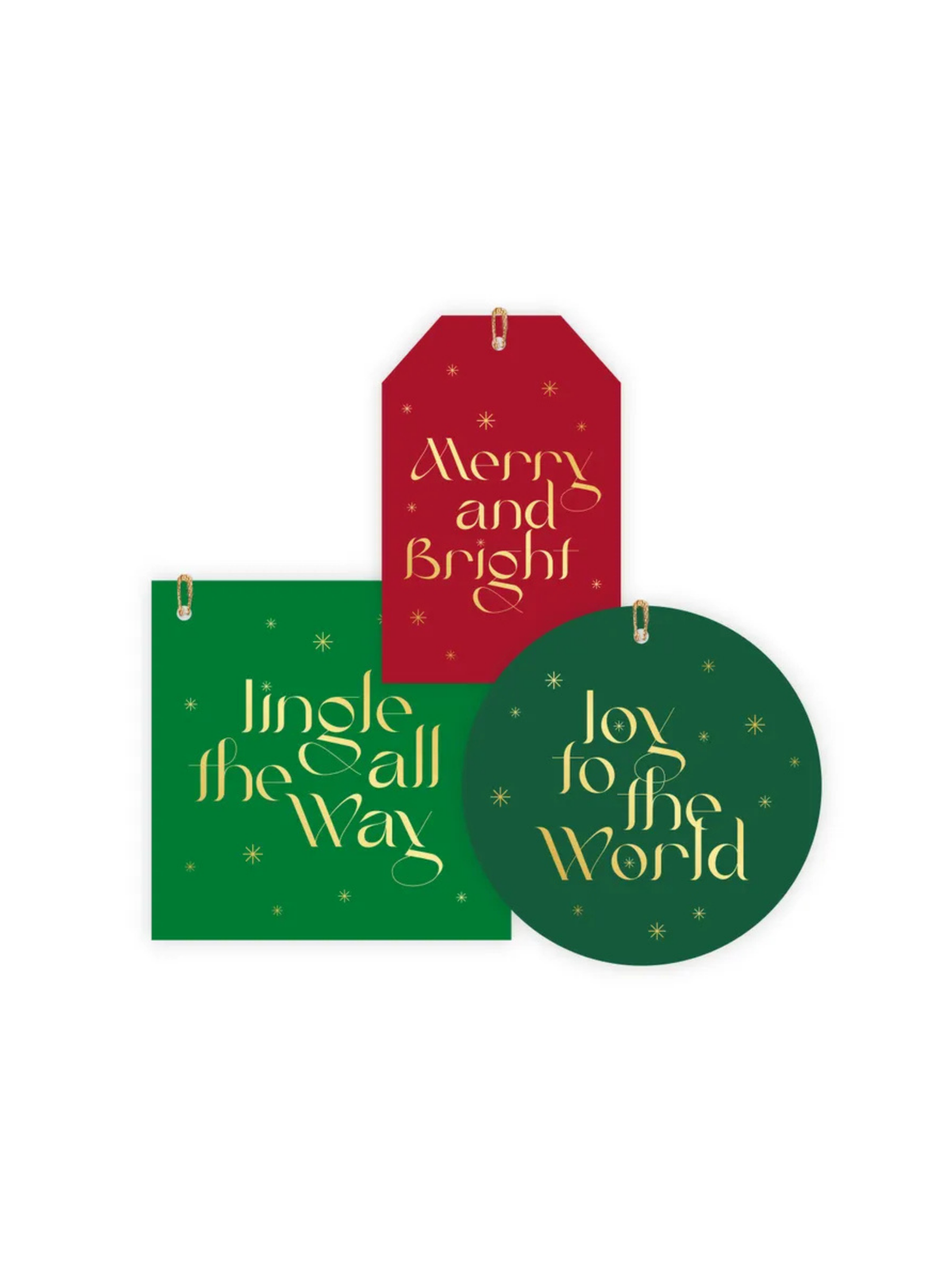 Christmas Gift Tag — Pack of 6