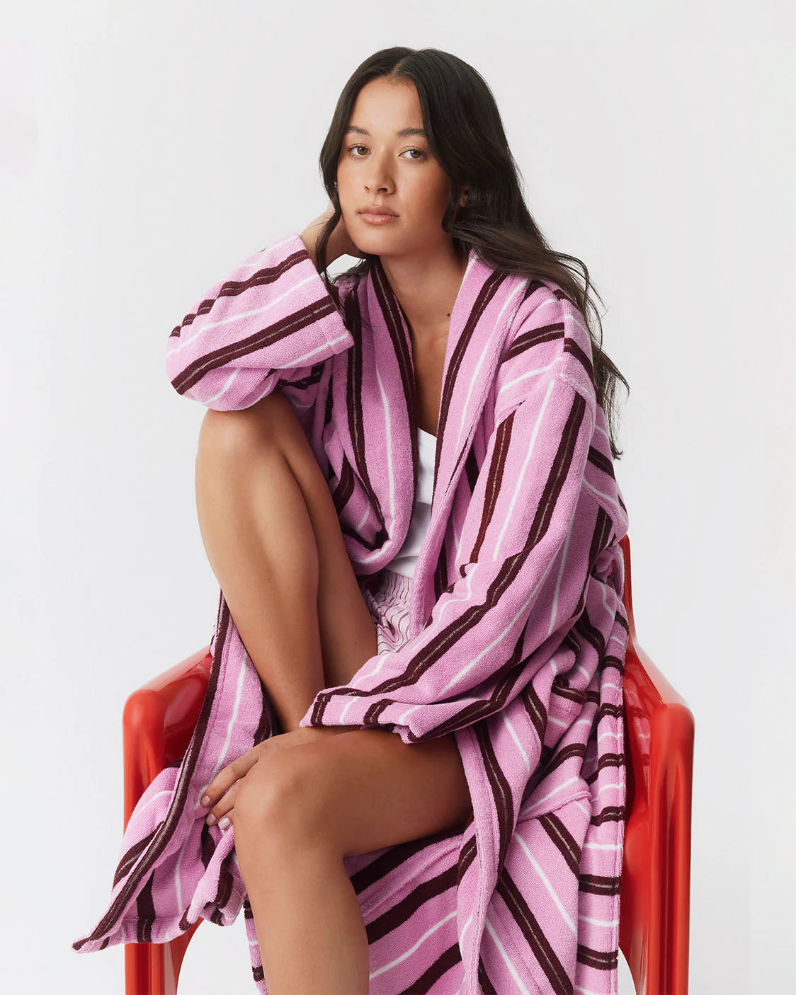 Fuscia Robe — Hommey L/XL