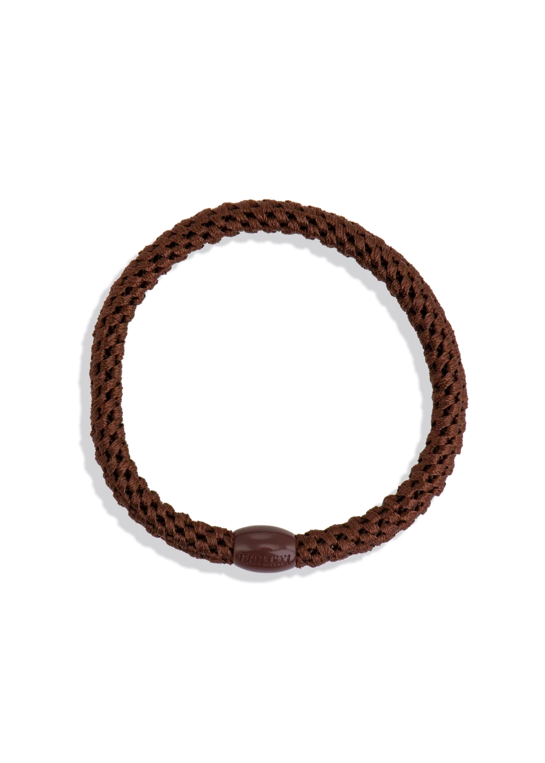KKNEKKI Original Hair Tie — Slim Mid Brown