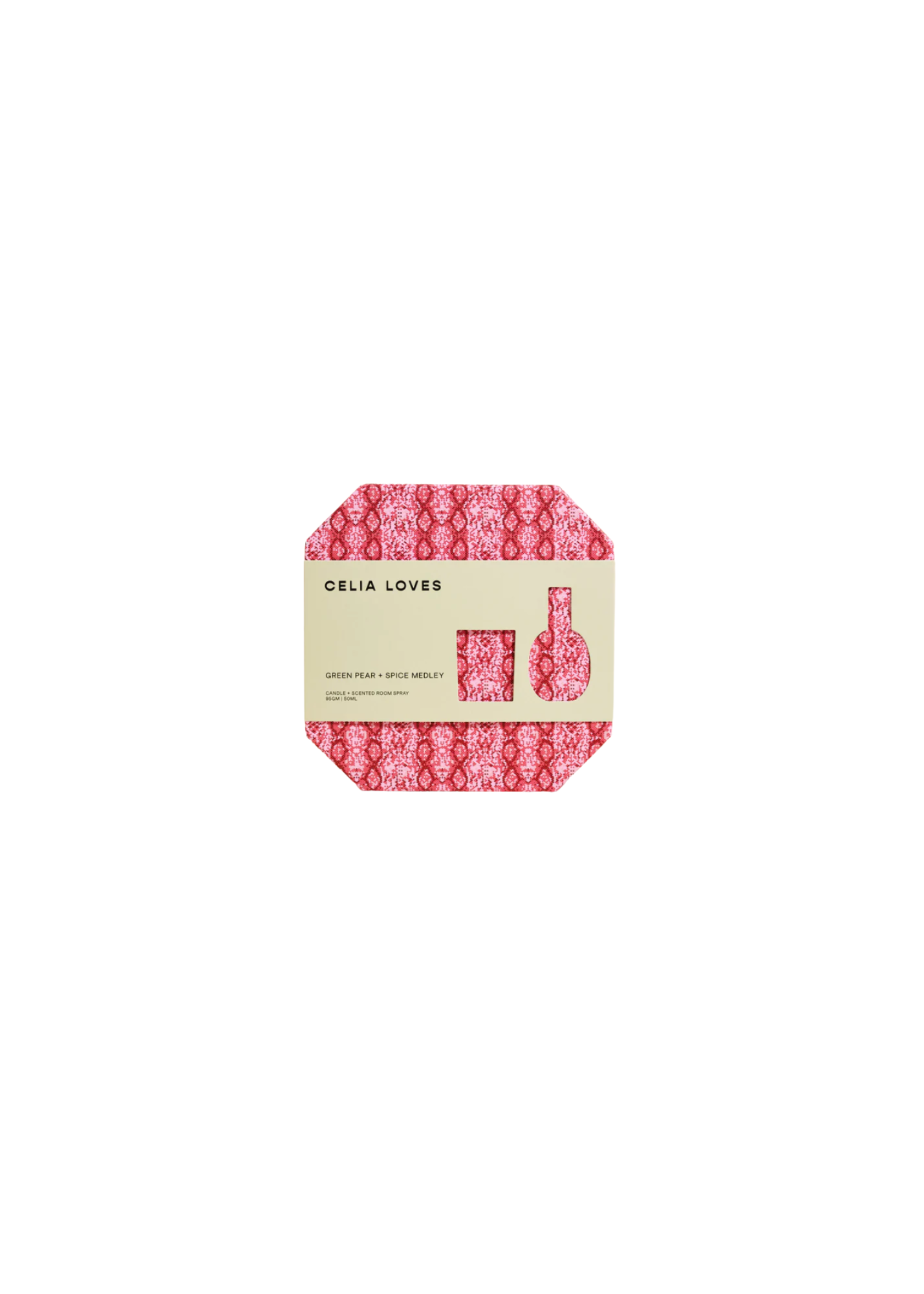 Green Pear & Spice Medley — Candle & Room Spray Duo Set