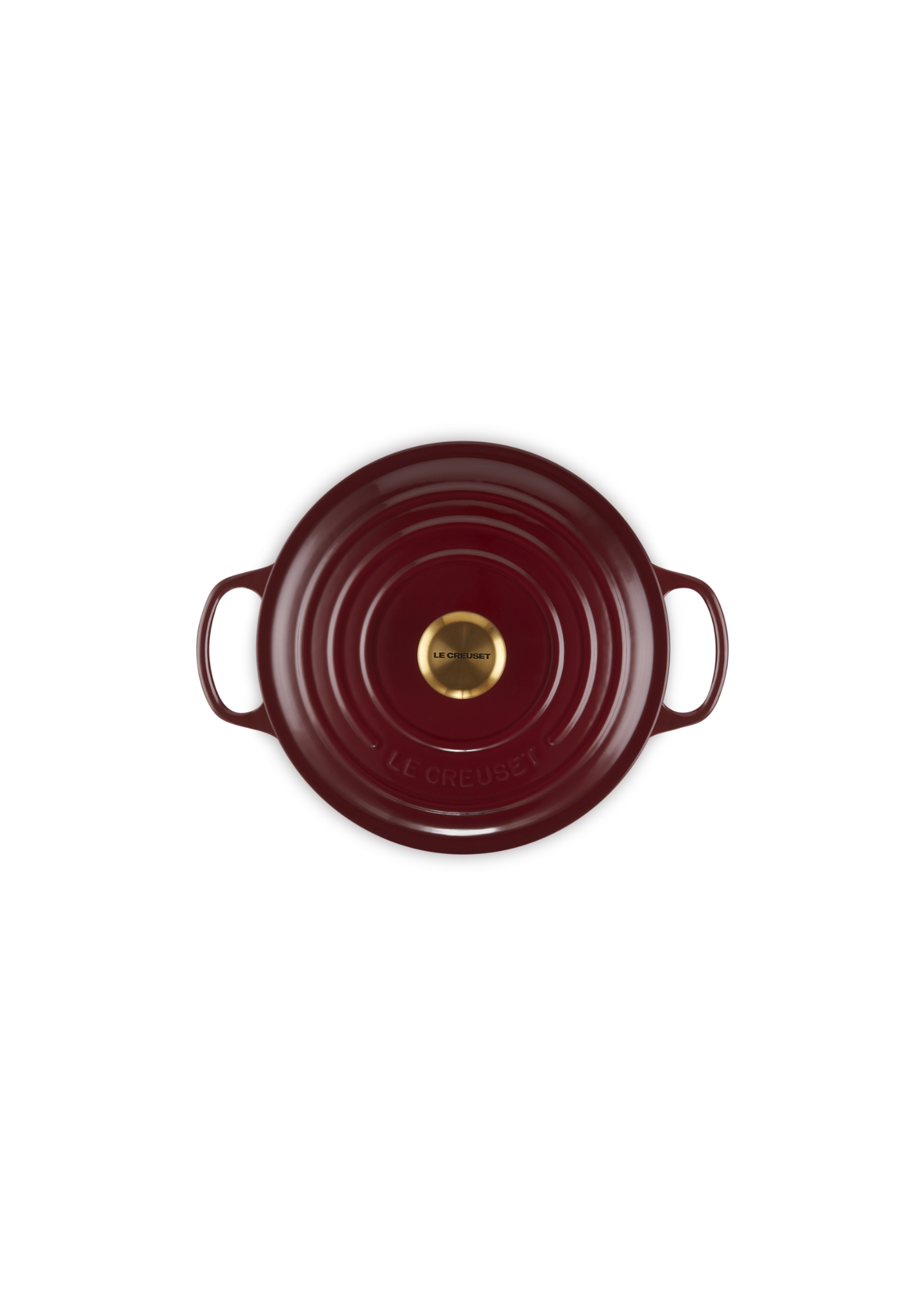 Garnet Cast Iron Round Casserole — 28cm / 6.7L
