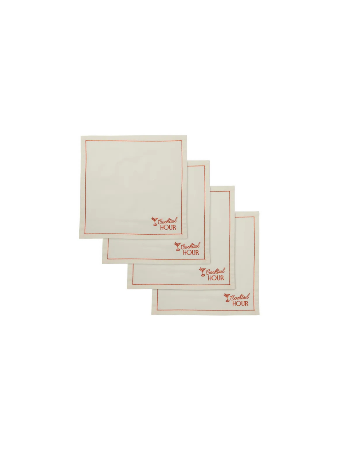 Social S/4 Cotton Napkin