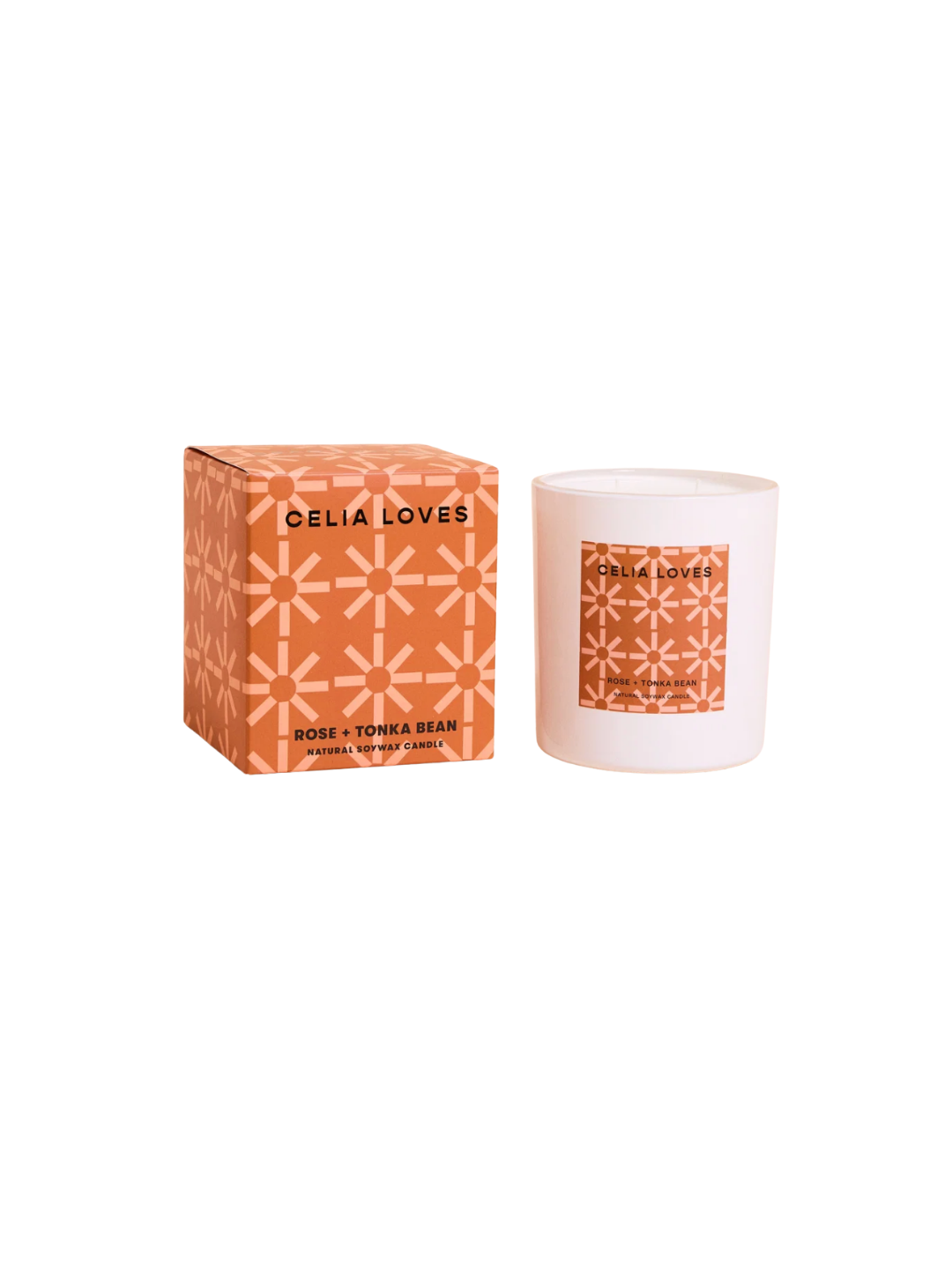 Rose & Tonka Bean — 195g + 395g Candle