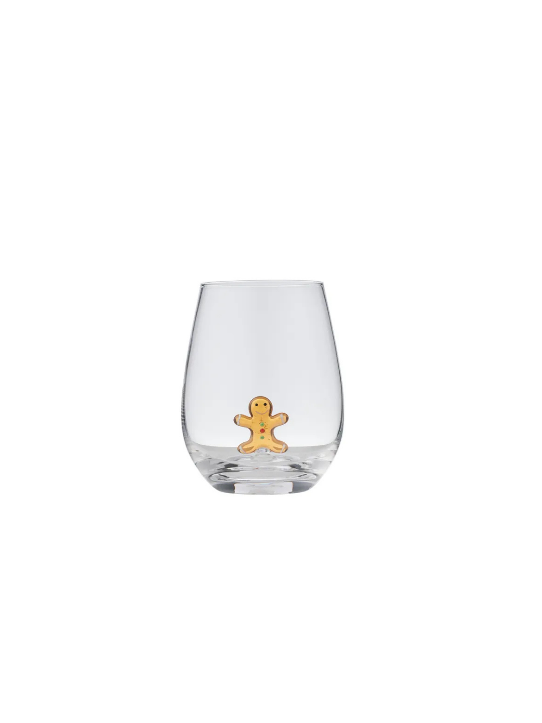 Christmas Glass – Santa & Gingerbread