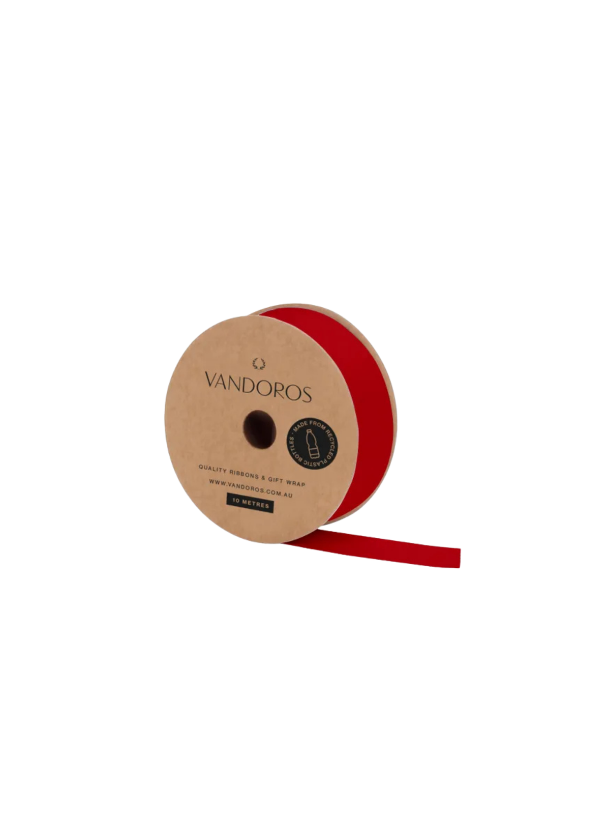 Spice Red Ribbon Roll — 10m