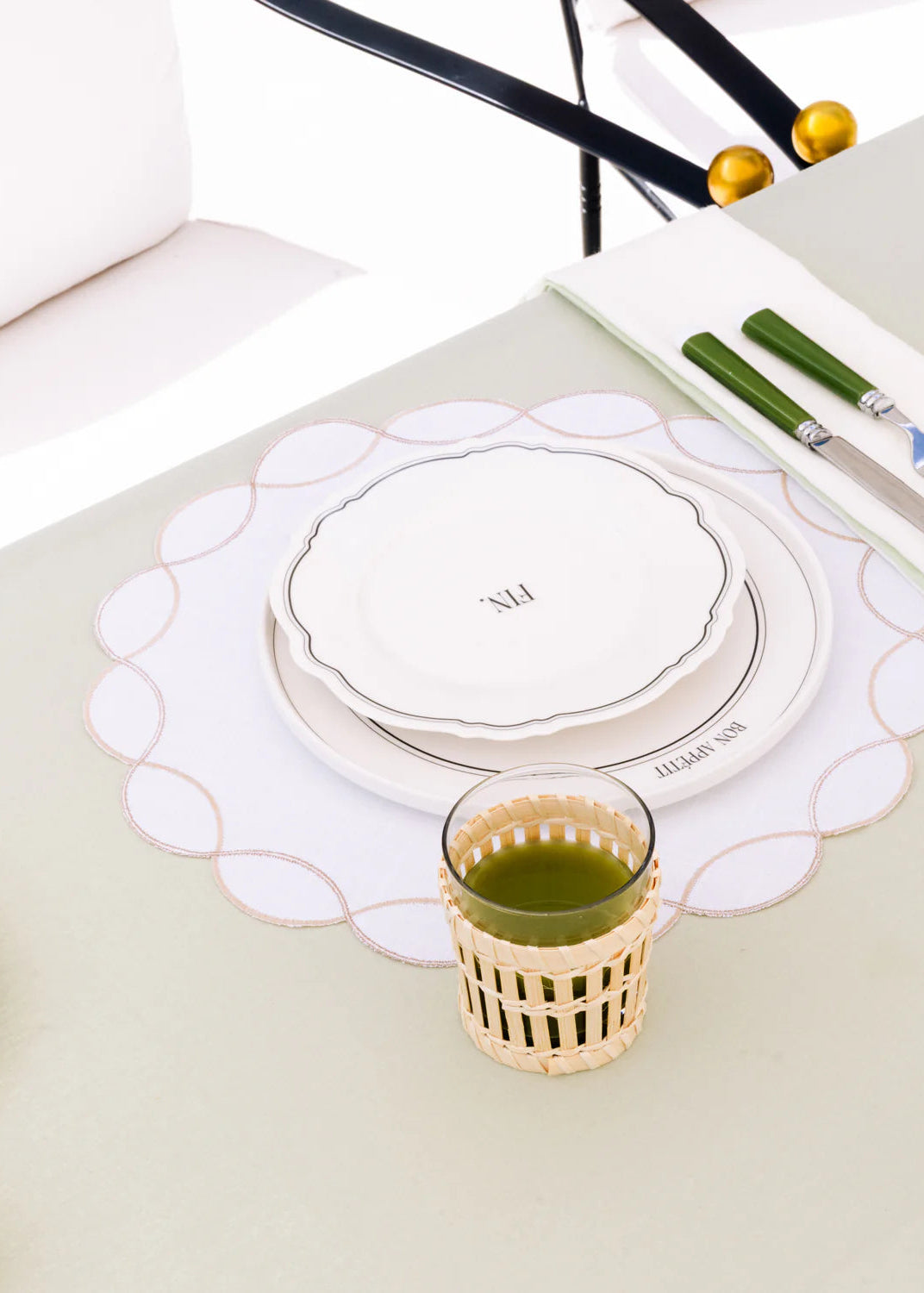 French Bistro Side Plate — Set X4
