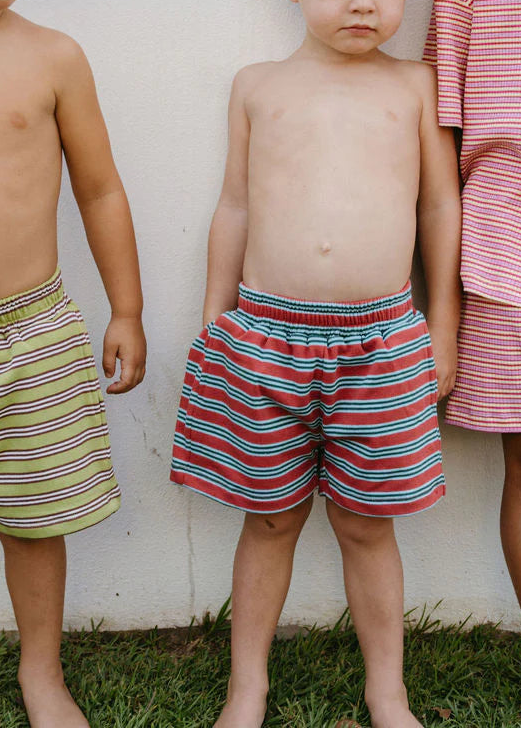 Ribbed Shorts — Desert Tide