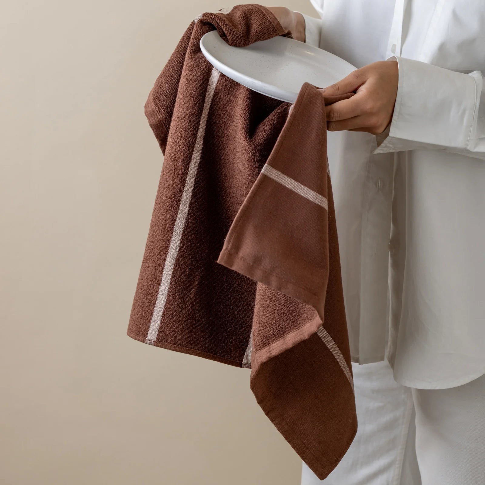 Tea Towel — Mocha