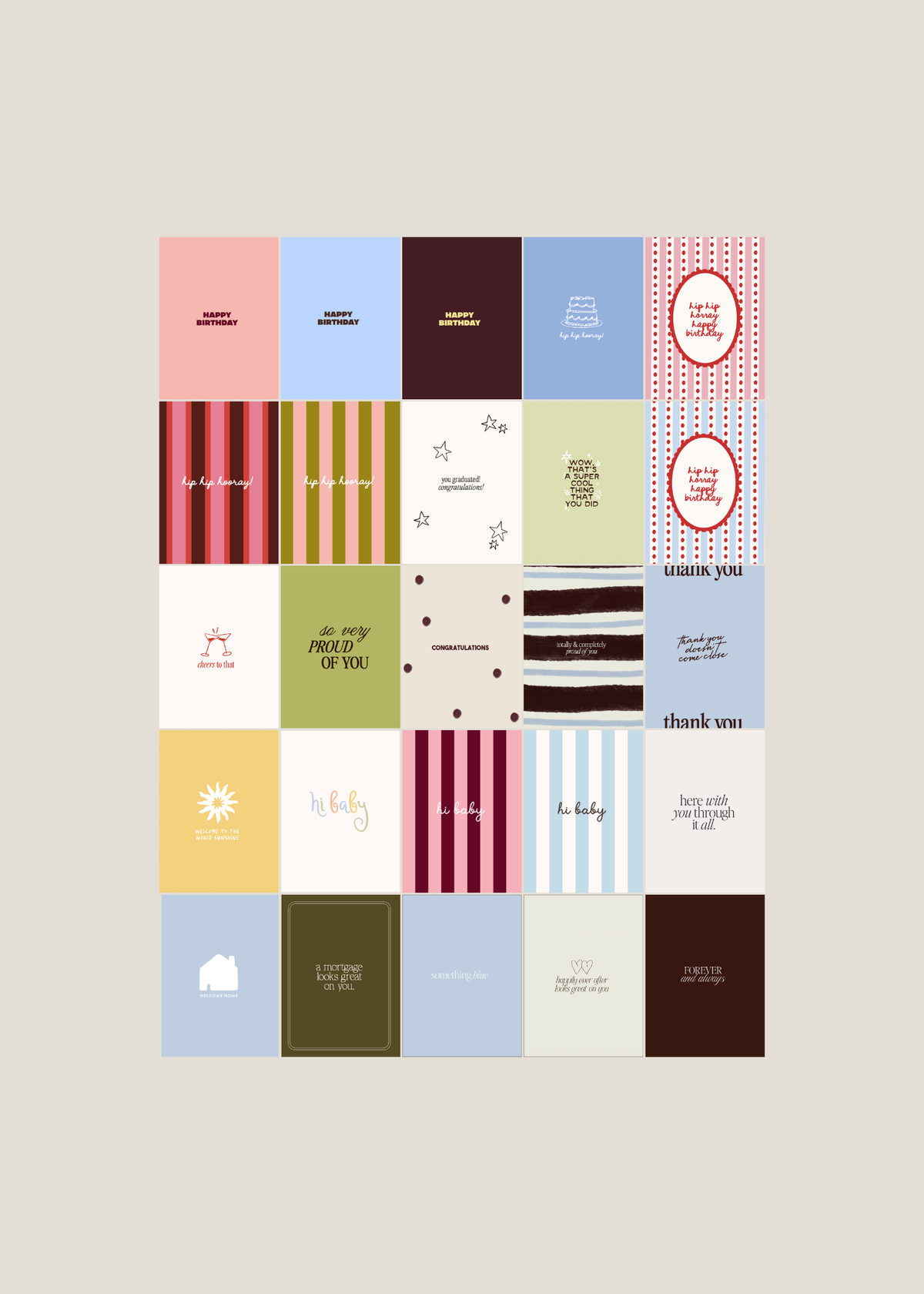 ESSENTIALS CARD PACK — 25 CARDS