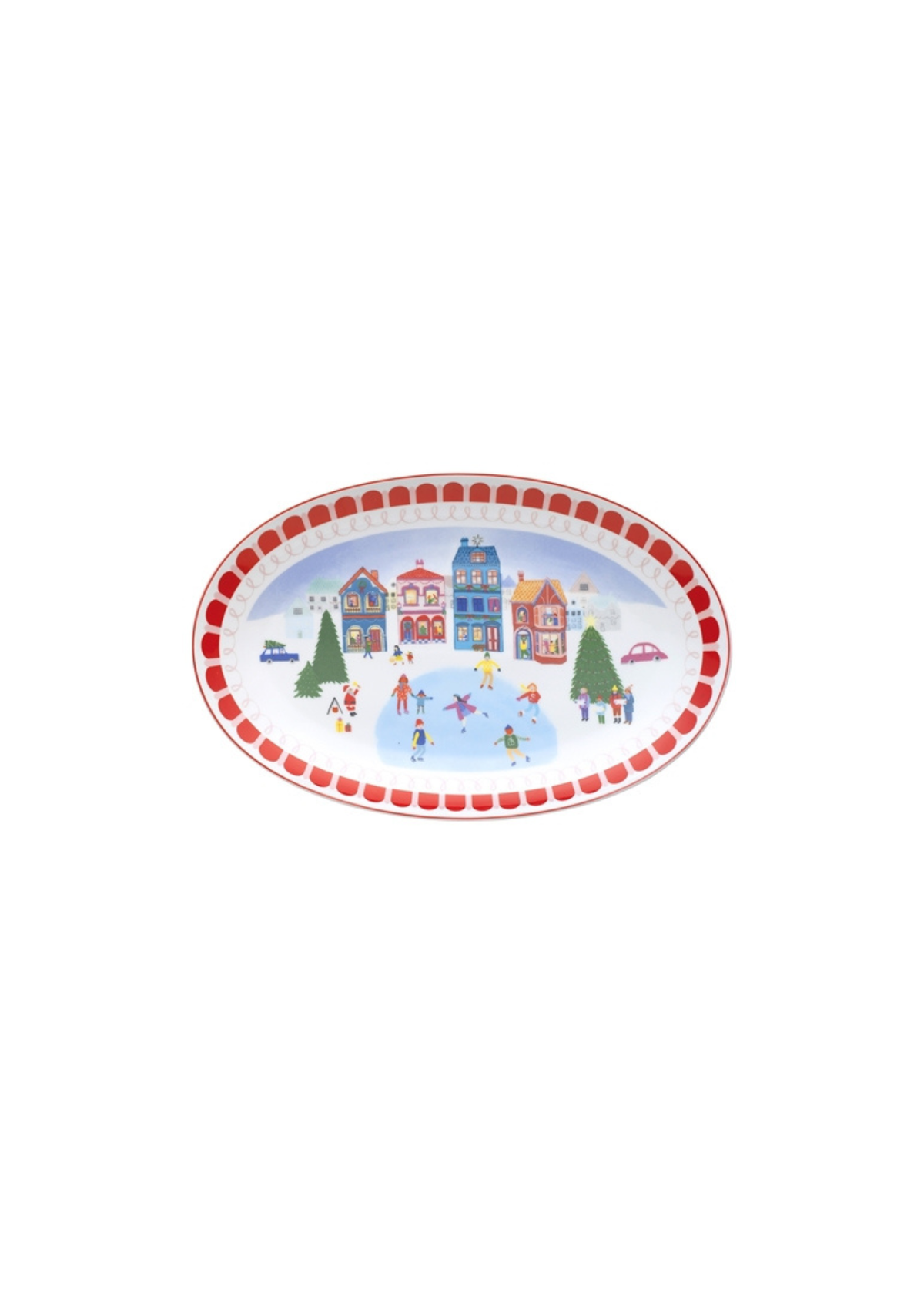 Night Before Oval Platter - Large