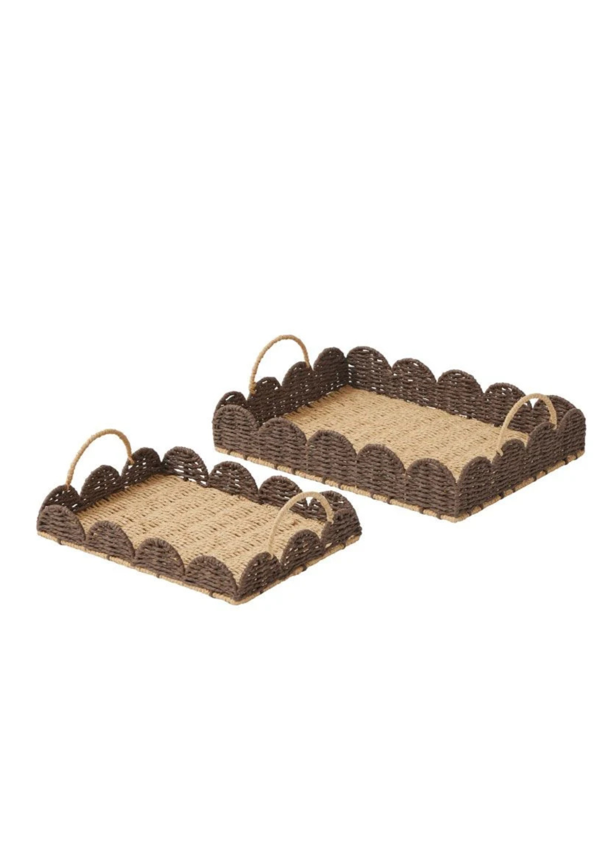 Apollo Scallop Rect Trays