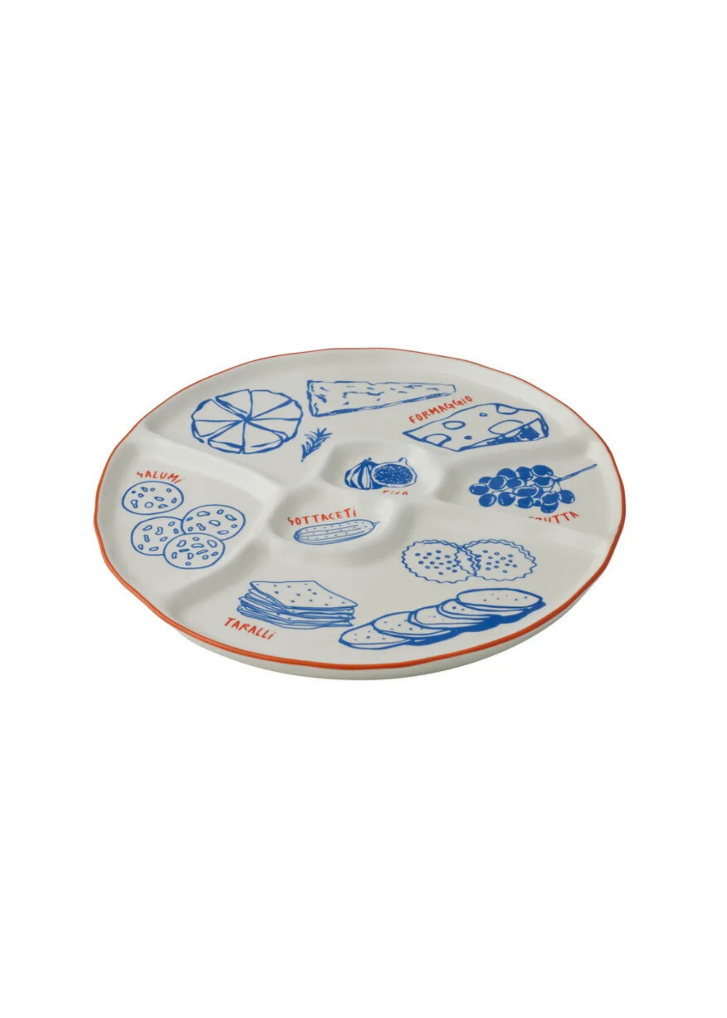 Deli Ceramic Cheese Platter