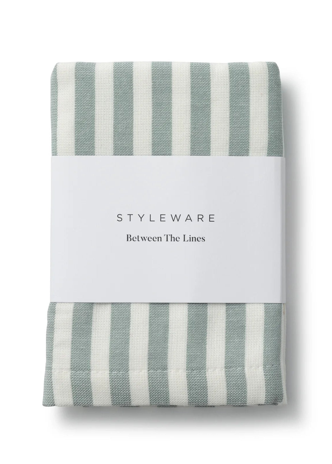 Tea Towel — Matcha Stripe