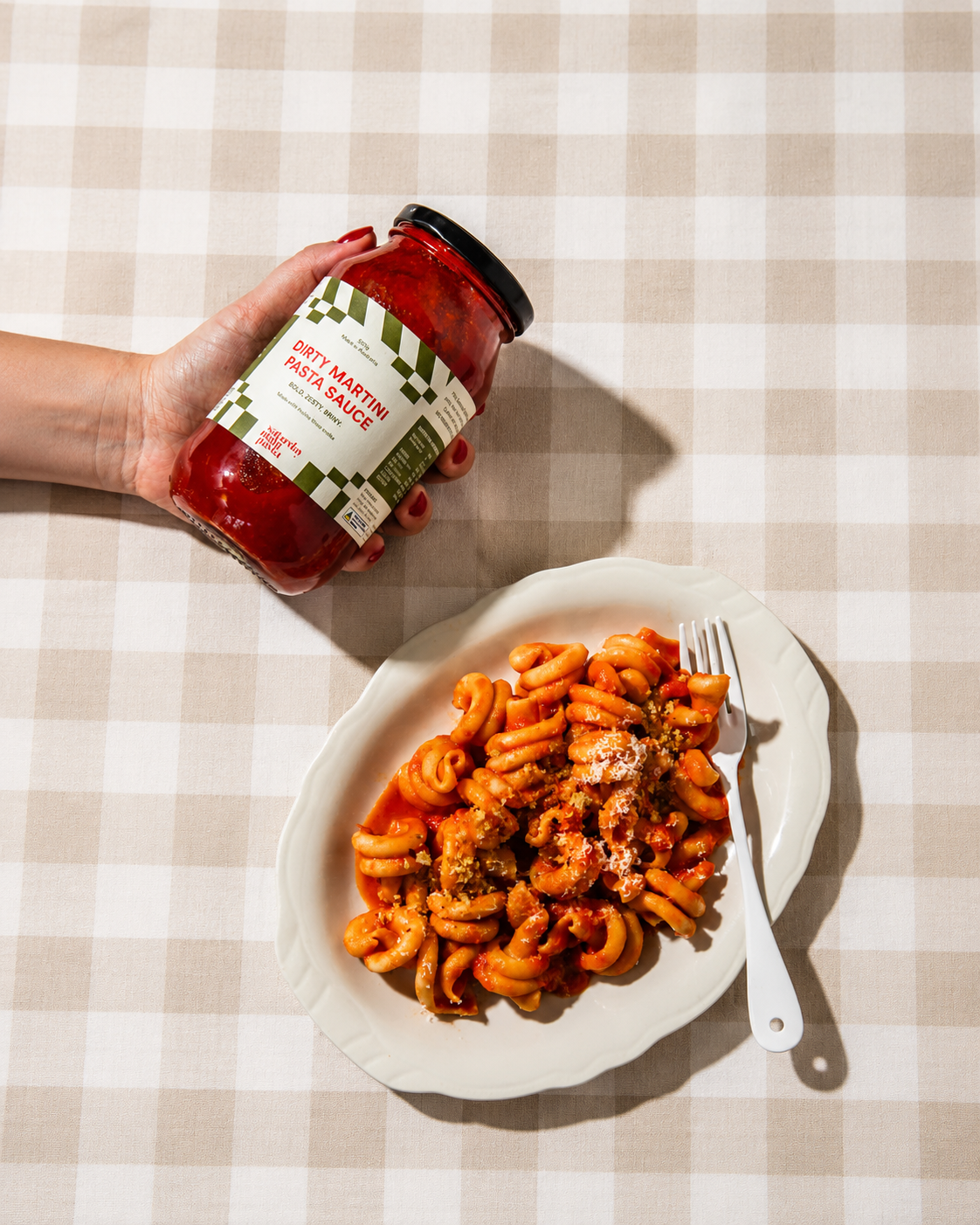 Dirty Martini Pasta Sauce