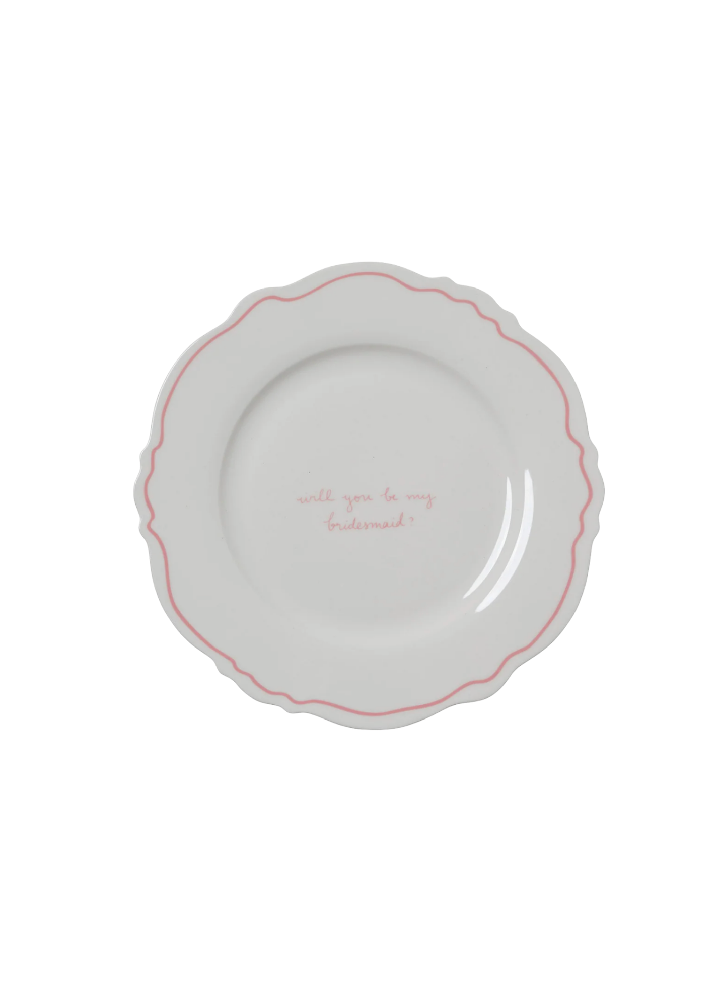 Bridesmaid Proposal Plates — Set X4