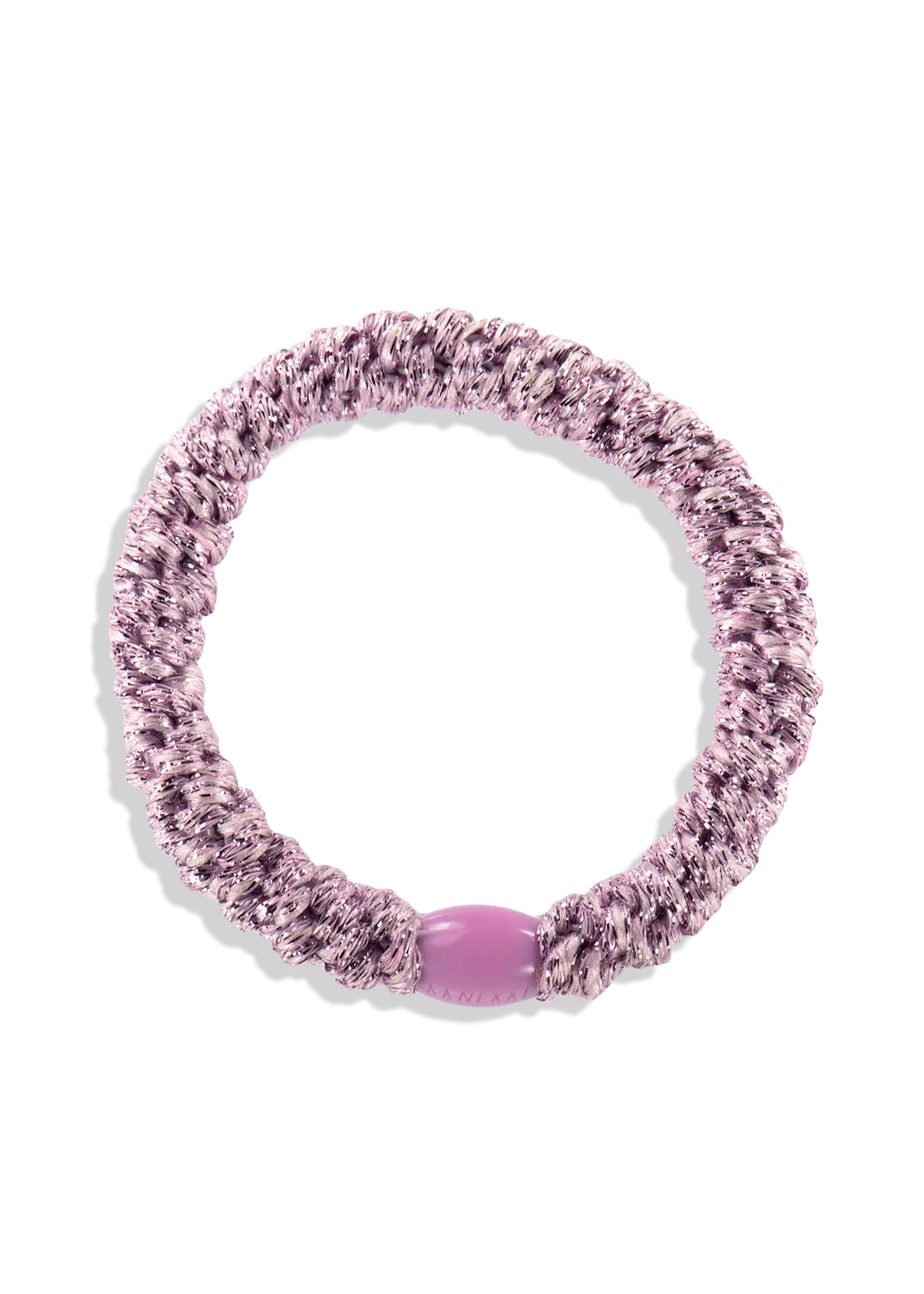 KKNEKKI Original Hair Tie — Pink Glitter