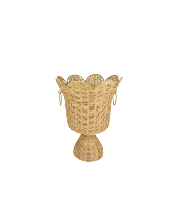 Pettine — Rattan Tall Urn