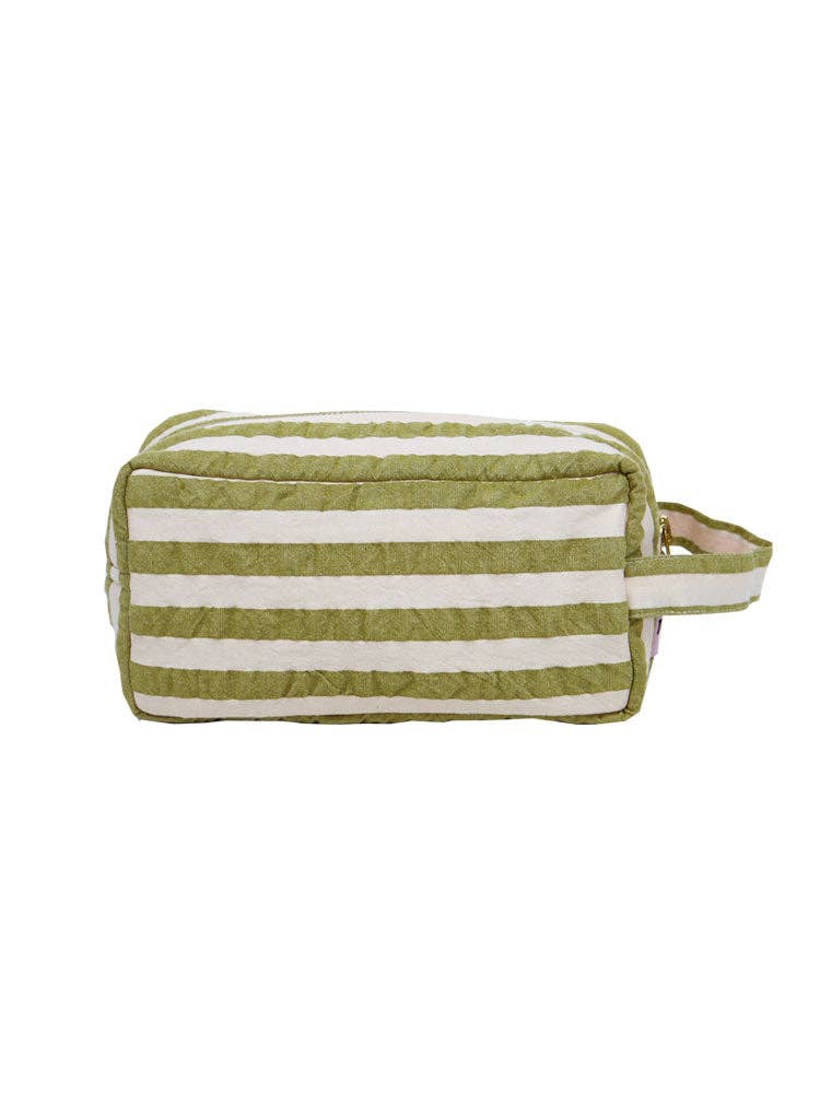 Seersucker Stripe — Dopp Kit