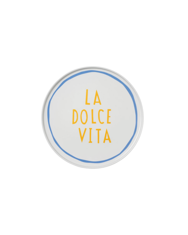La Dolce Vita Plate — In The Roundhouse