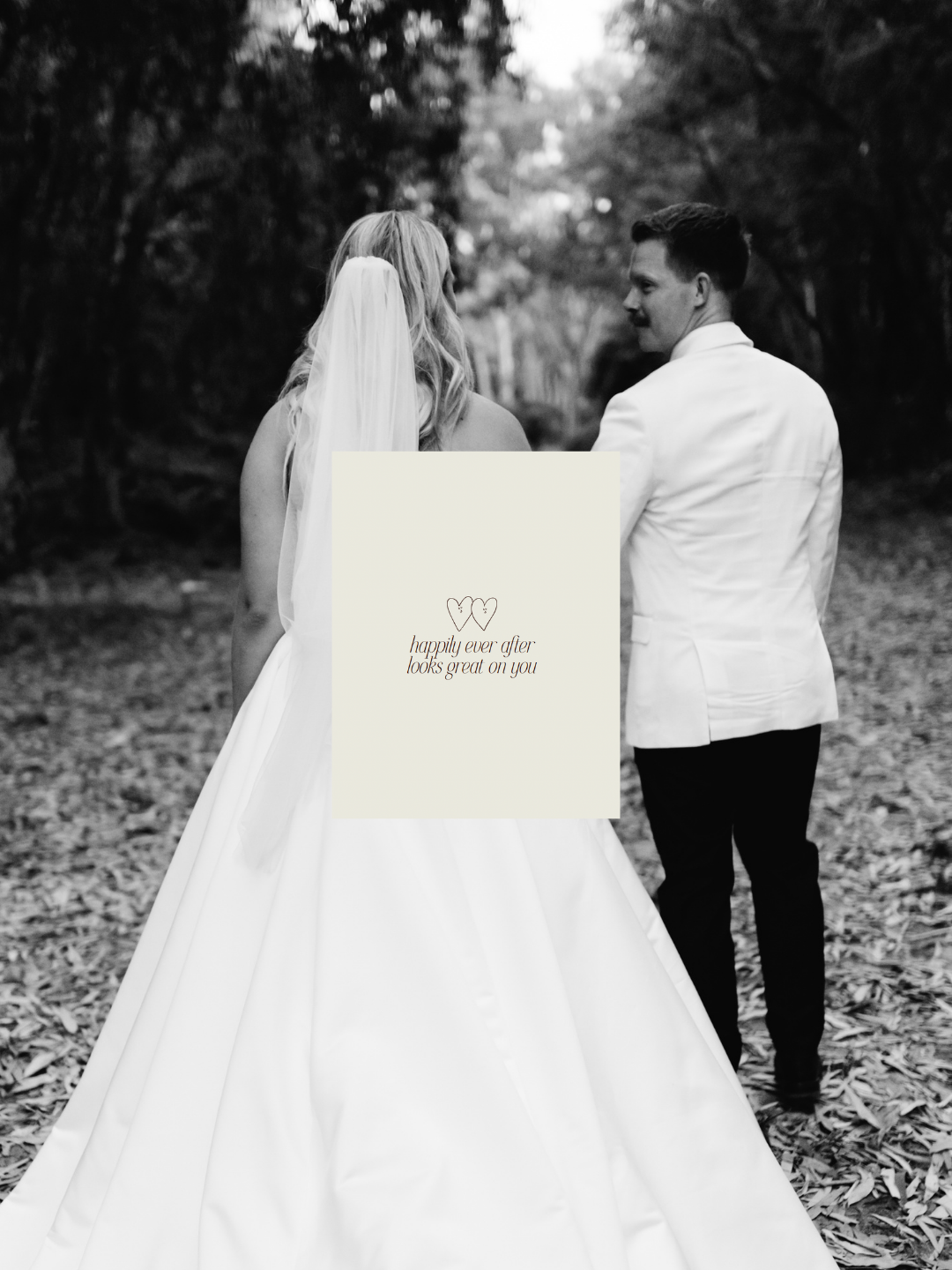 HAPPY EVER AFTER LOOKS GREAT ON YOU — Almond