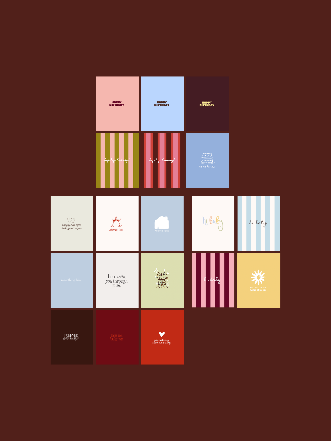 THE ESSENTIAL COLLECTION — 19 Cards