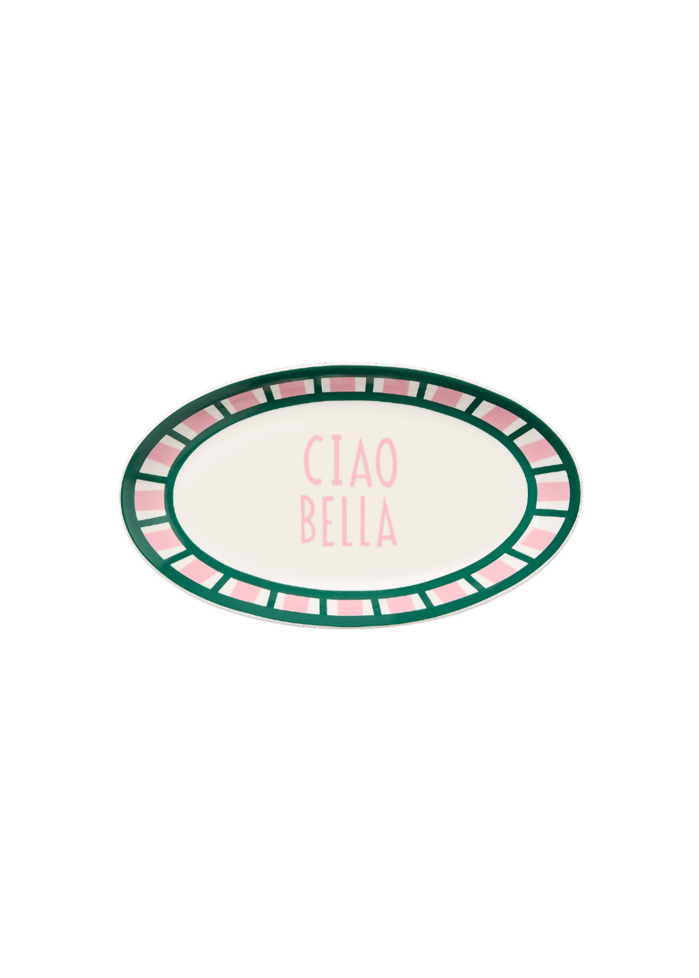 Ciao Bella Stripe Platter
