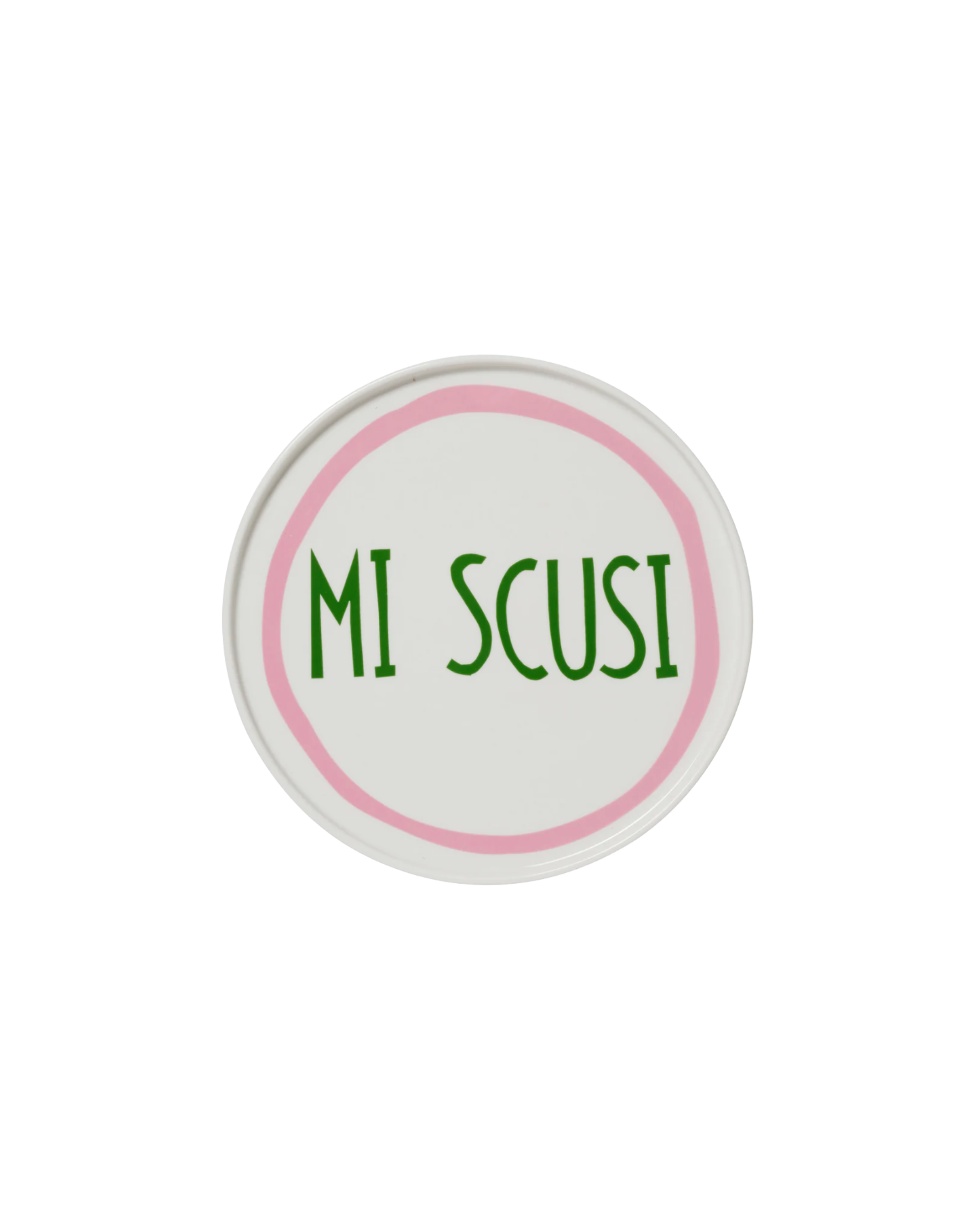 Mi Scusi Dining Plate