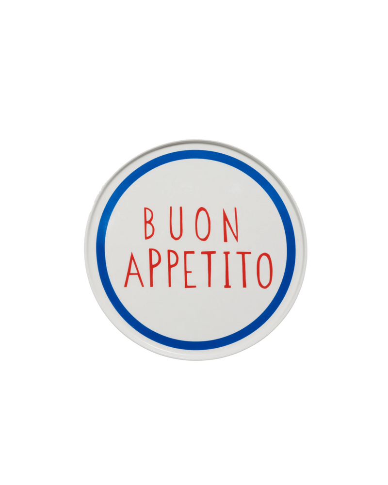 Buon Appetito Plate — In The Roundhouse
