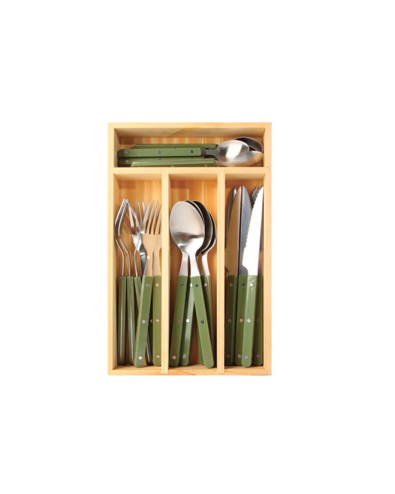 Remy Cutlery Set — Olive