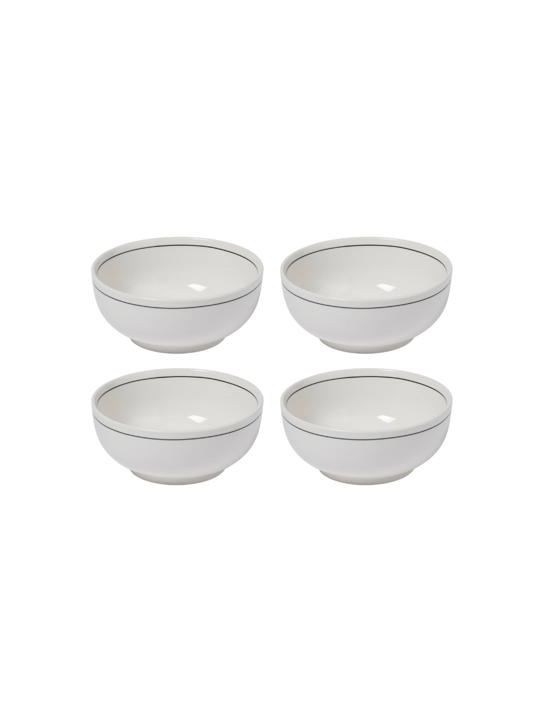 French Bistro Pasta Bowl — Set X4