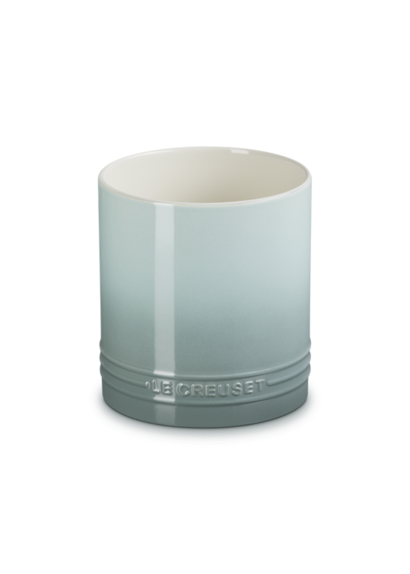 Signature Utensil Jar — Sea Salt
