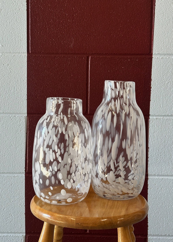 Amalfi Speckle Vase — Large