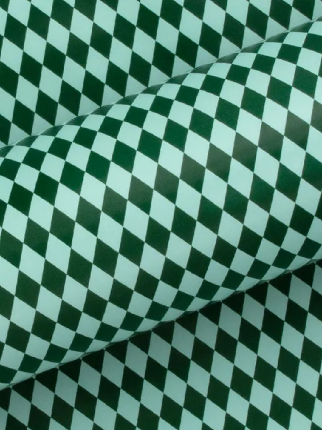 Diamond Evergreen Wrapping Roll — 10m