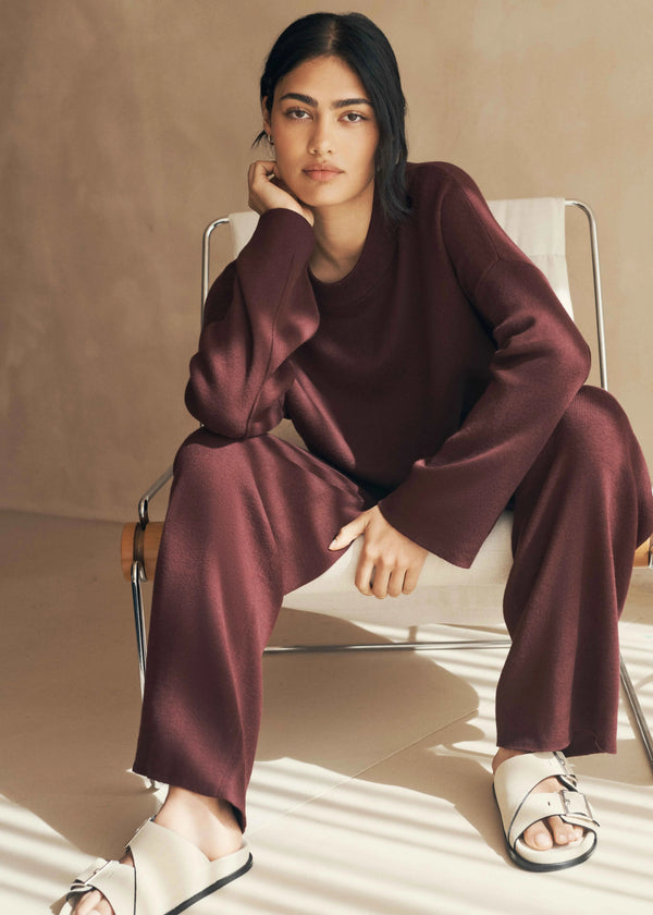 Cotton Cashmere Lounge Sweater — Hommey
