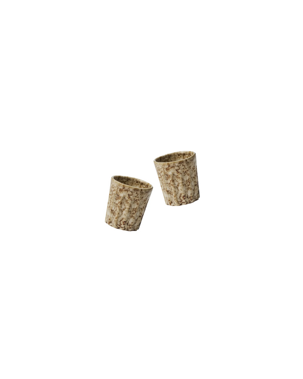 Ceramic Espresso Mug PAIR — COCOA