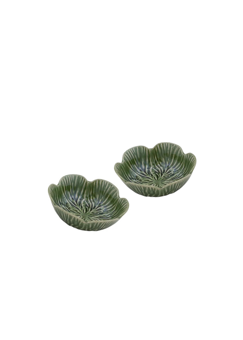 Cabbage Ceramic Bowl - Medium PAIR