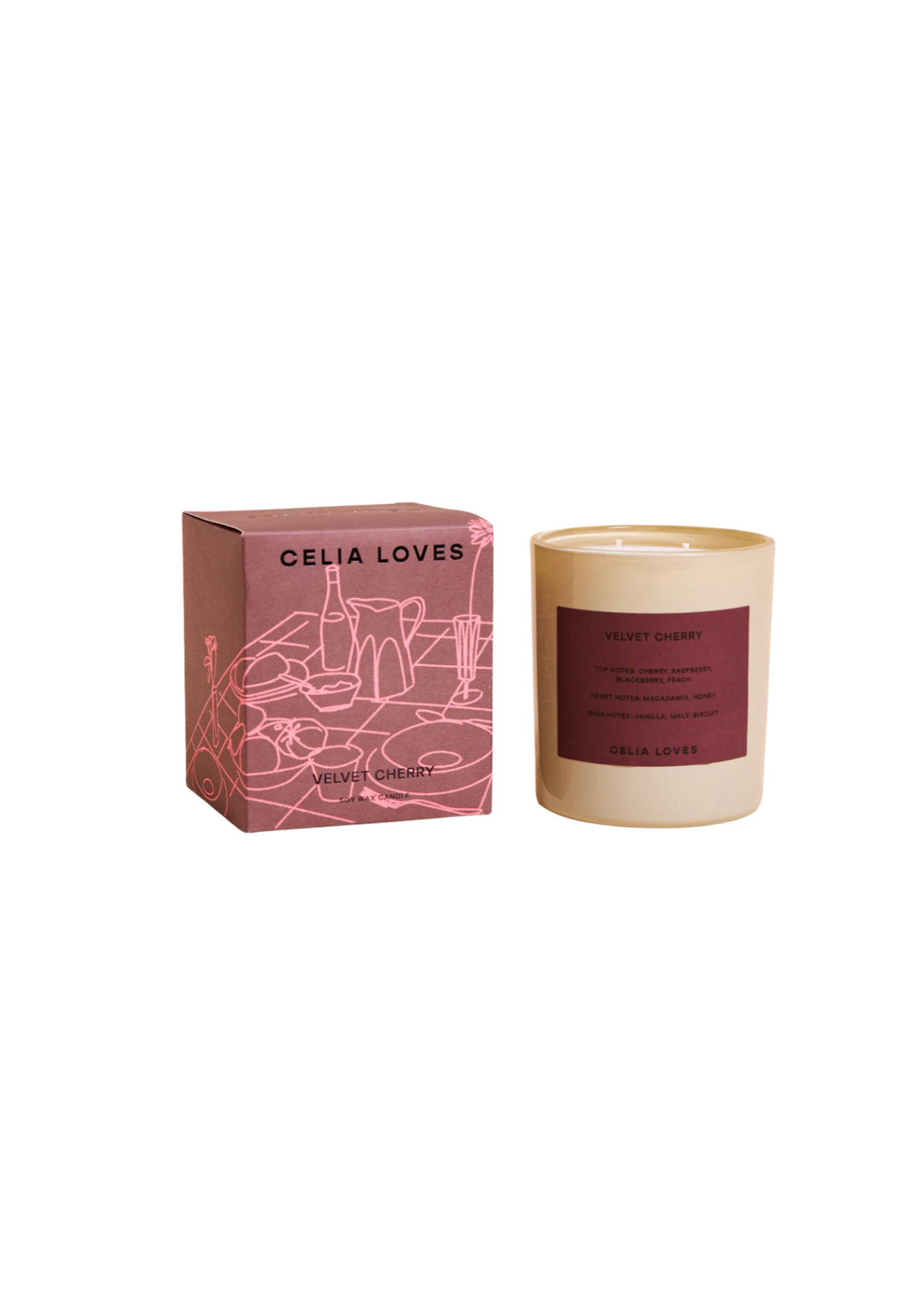 Velvet Cherry — 395g Candle