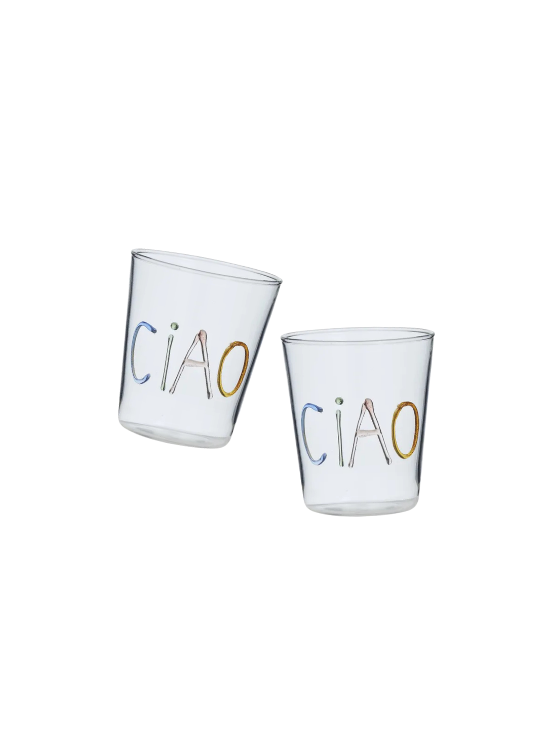 Ciao Glass Tumbler — PAIR