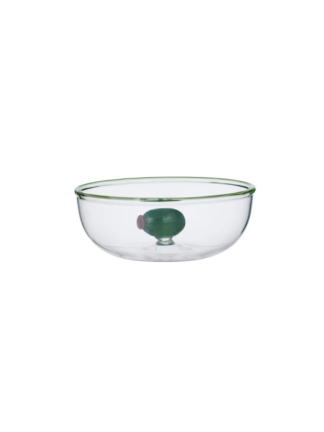 Glass Olive Bowl