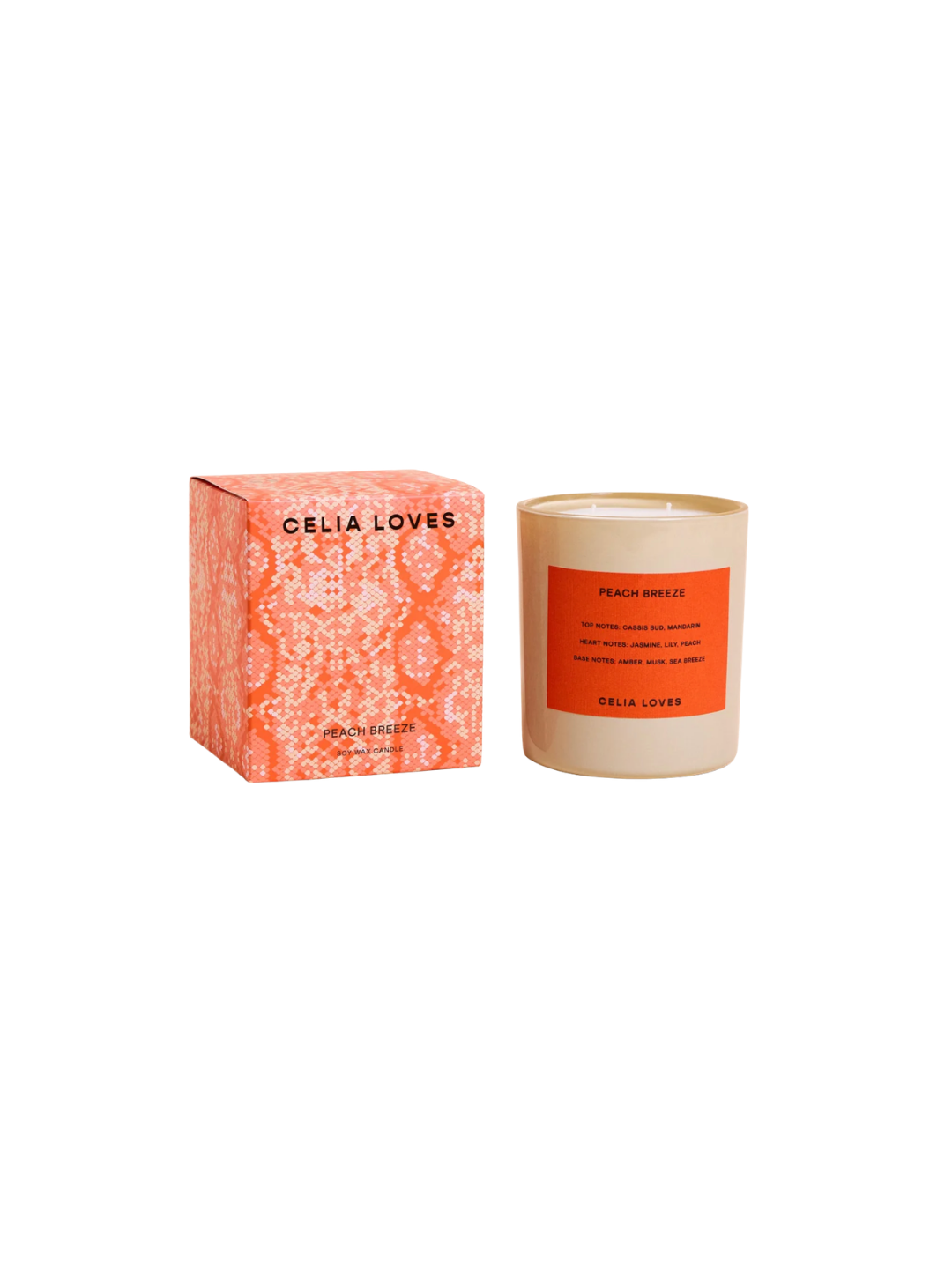 Peach Breeze — 395g Candle