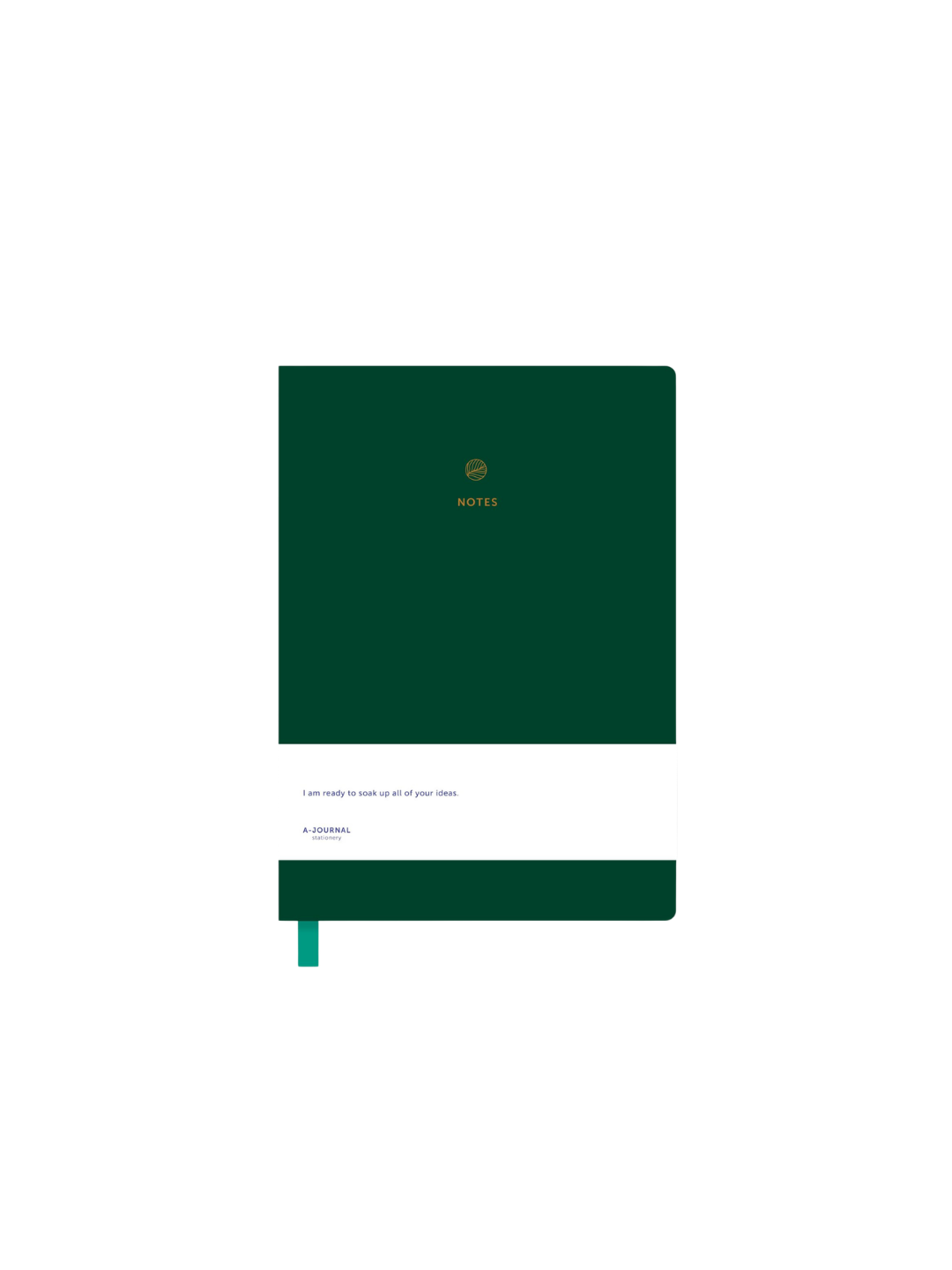 Lined Notebook — Green