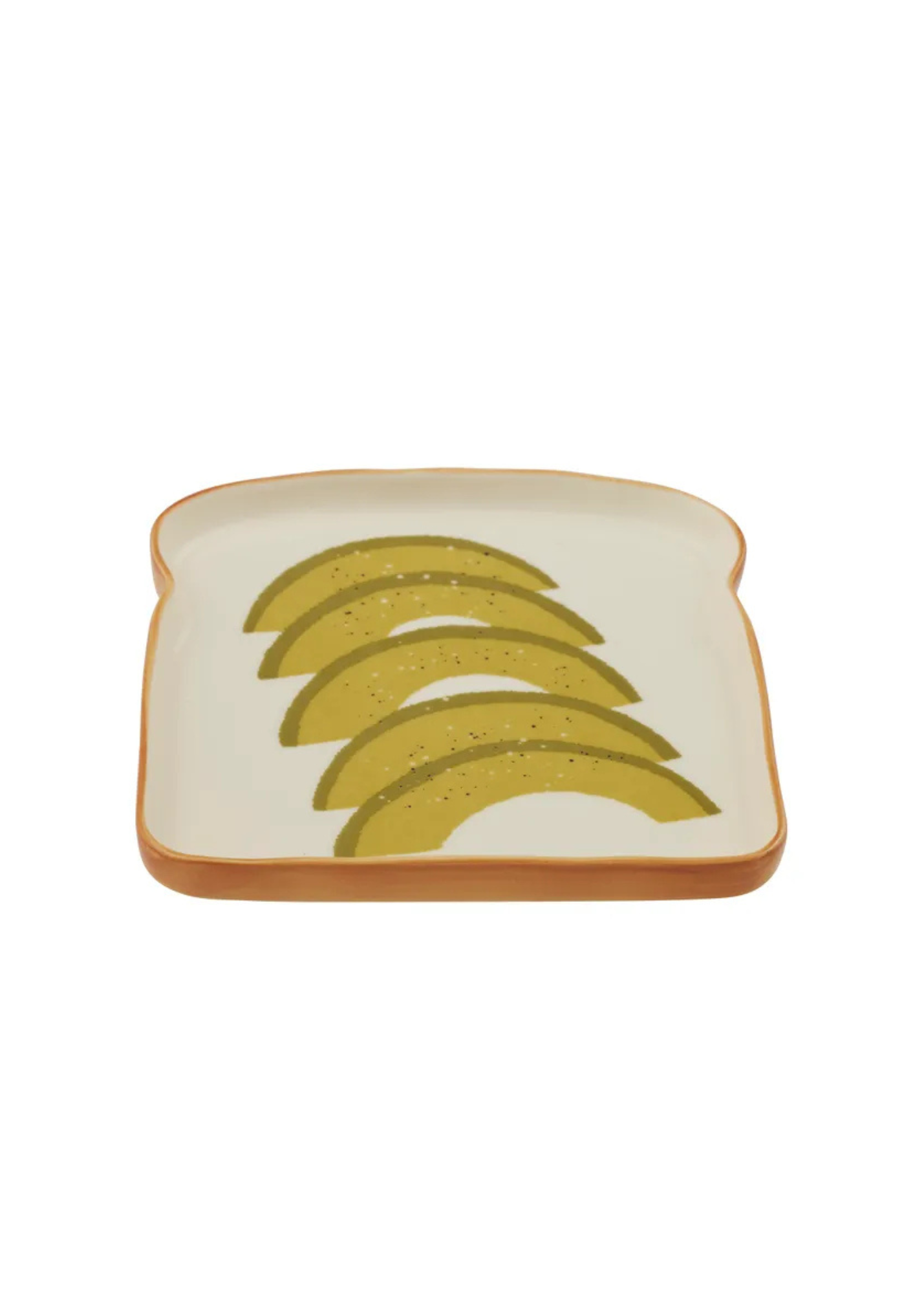 Avo on Toast Ceramic Plate