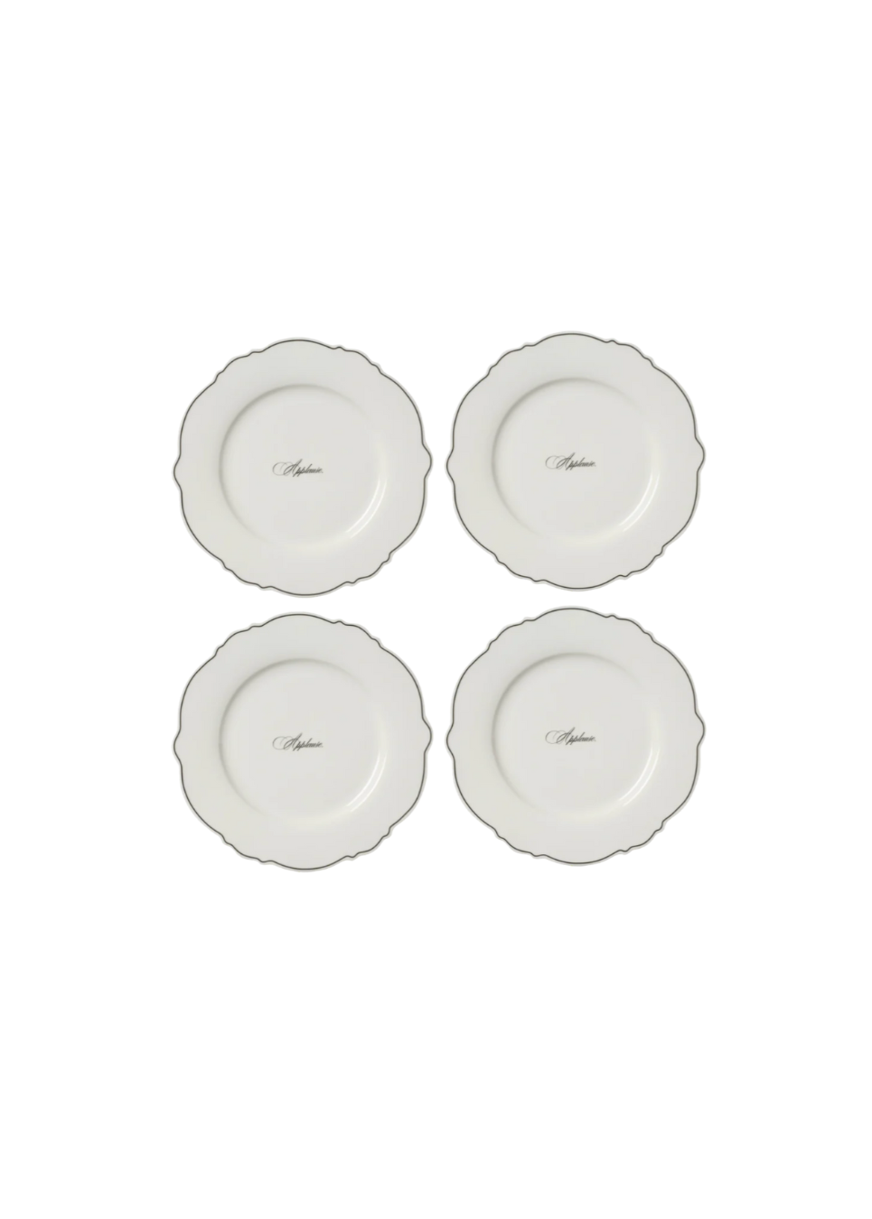 Applause Dining Plate SET — In The Roundhouse