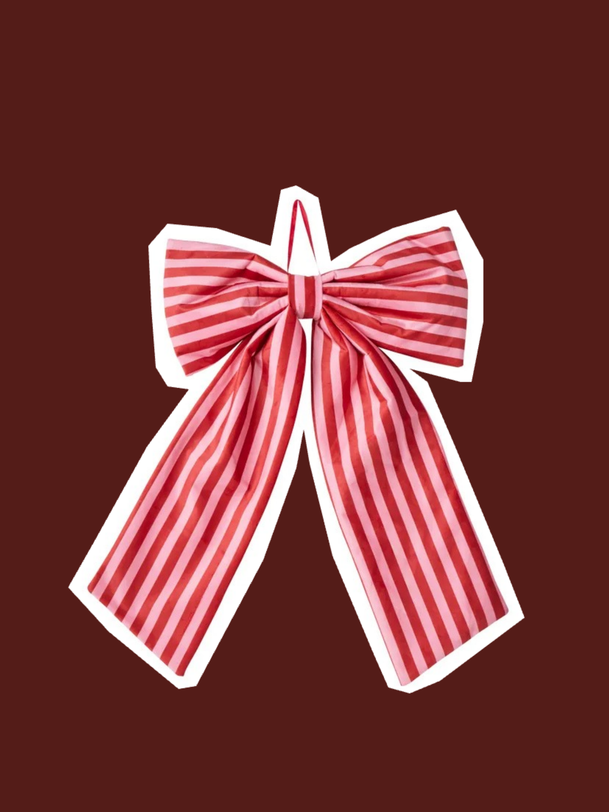 Merry Bengel Stripe Bow