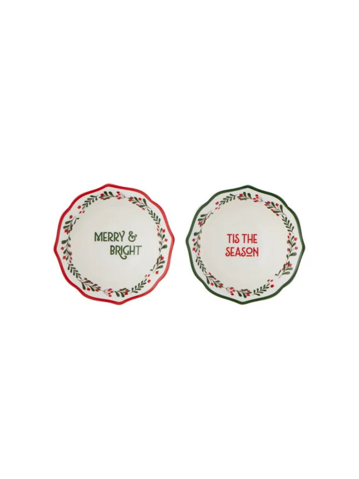 Berry Ceramic Christmas Bowl