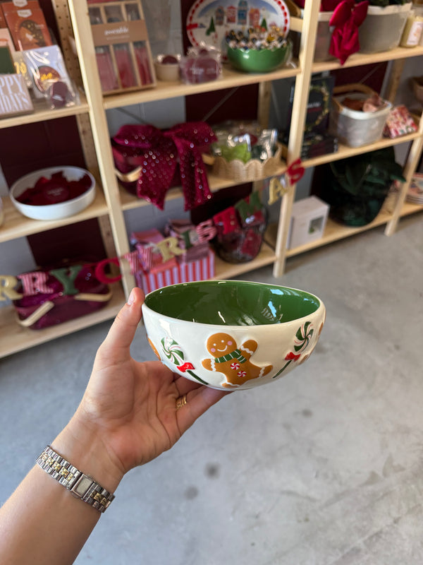 Ginger Bread Ceramic Bowl