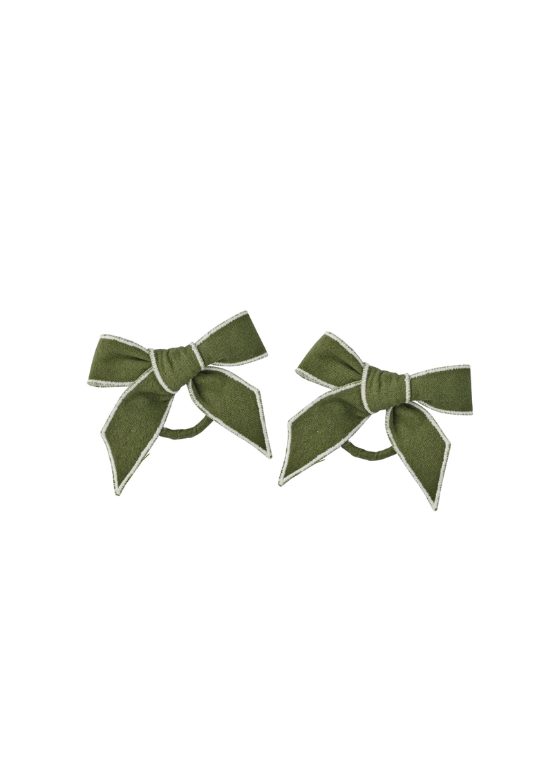 Milla Bow Napkin Ring — PAIR
