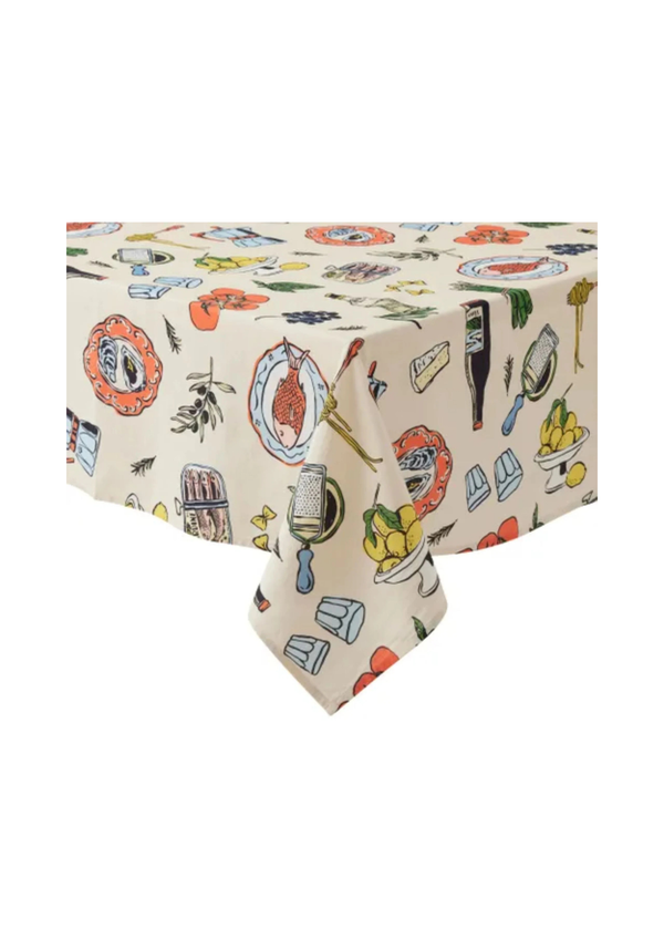 Deli Cotton Table Cloth — 140X240cm