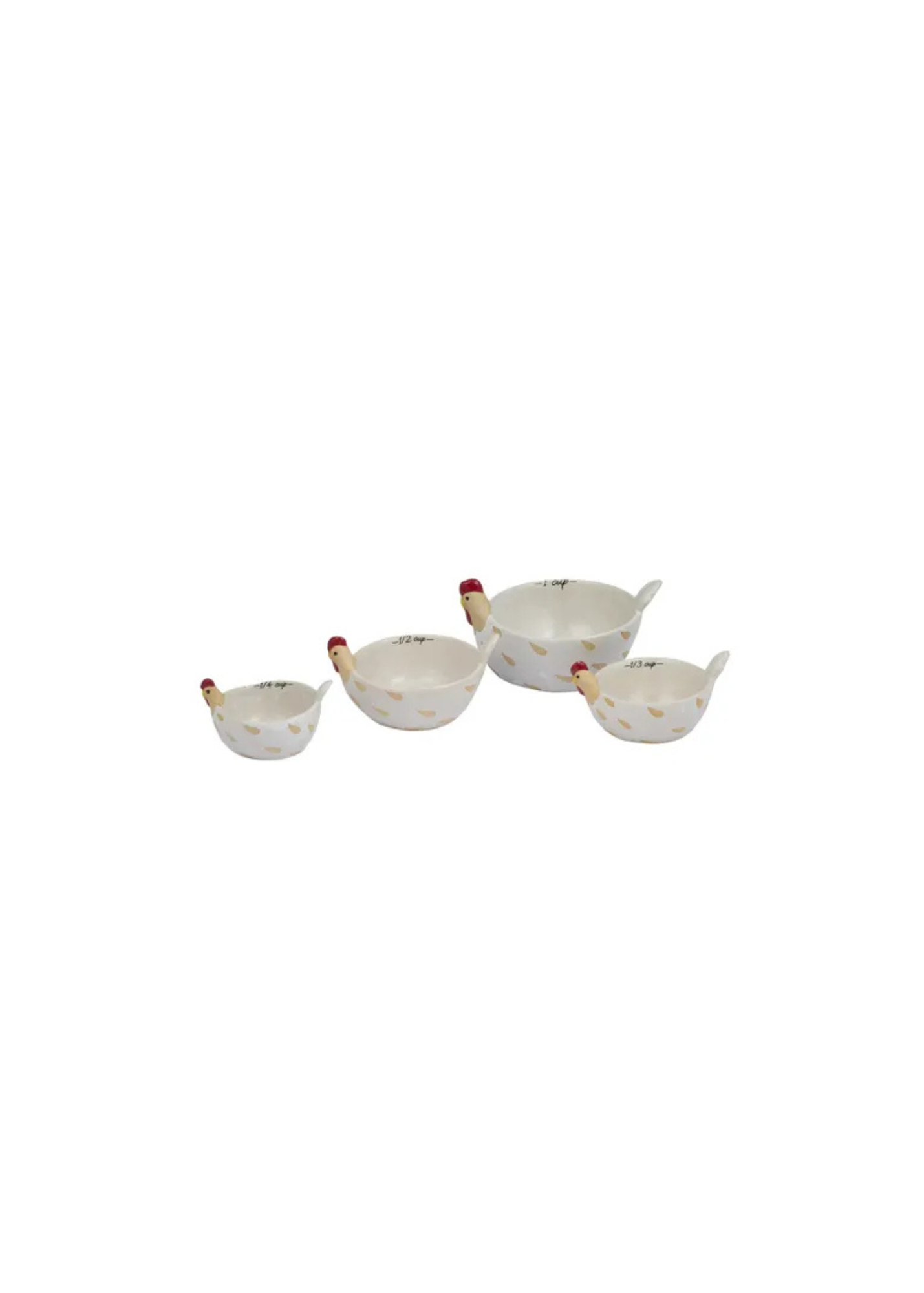 Charlie Chook S/4 Measuring Cups